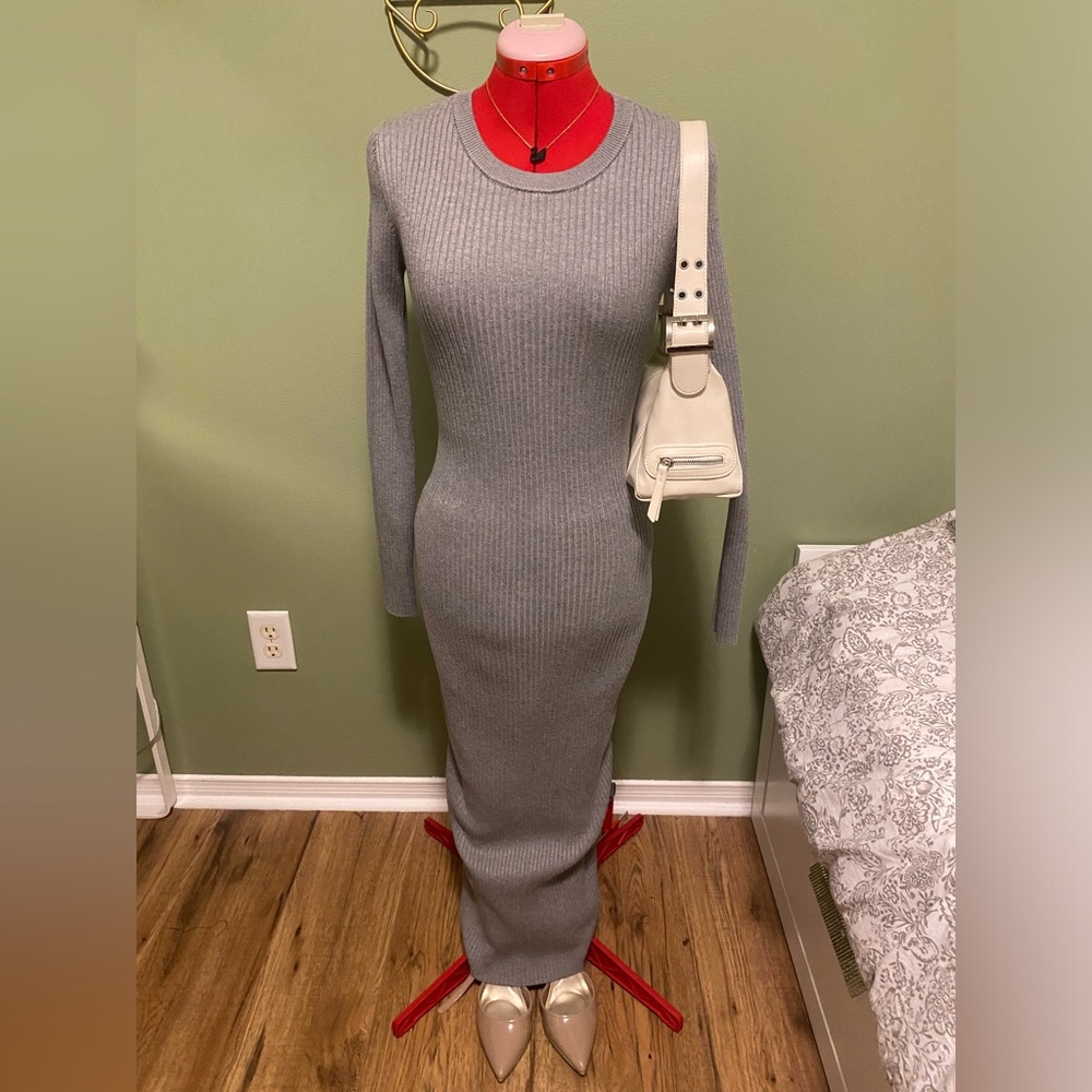 Dynamite Ribbed Knit Dress - Picture 1 of 6